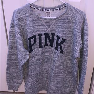 Pink Victoria secret medium crew neck sweatshirt.